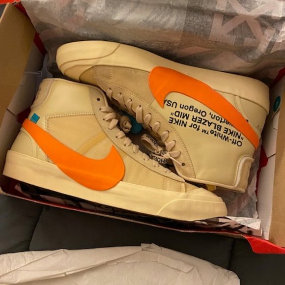 Nike Off-White Blazer Mid All-Hallow's Eve Size 12